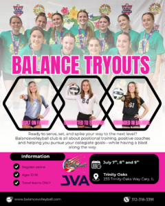 Balance Tryouts information